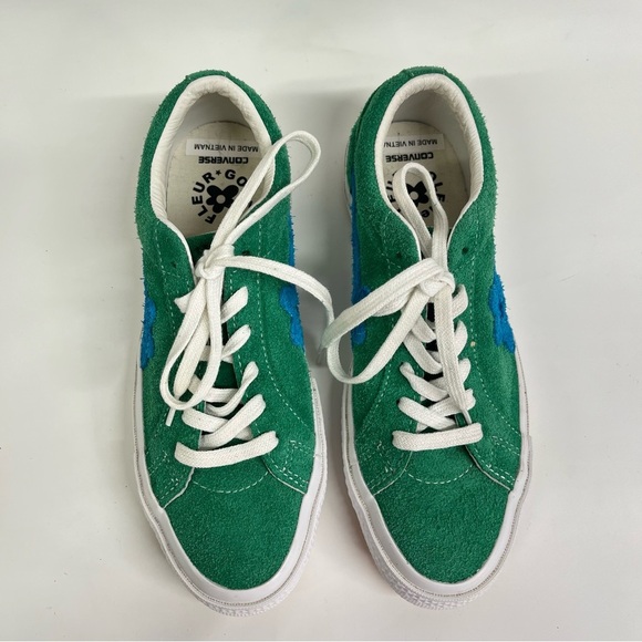 Converse x Tyler the Creator Golf Le Fleur One Star Jolly Green “Hairy” - Picture 9 of 16